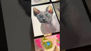 My Secret Pet Portrait Painting Challenge - Adhd Friendly Art Challenge