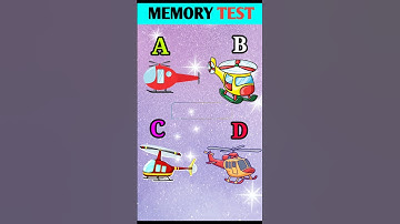 Memory Test | Part 37 | Riddles And Puzzles For Iq Test #shorts #viral #trending