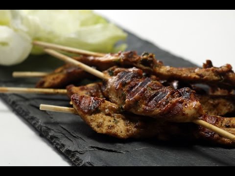 Curried Chicken Satay | Sanjeev Kapoor