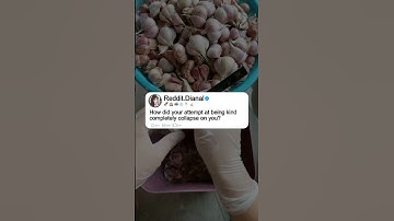 How did your attempt at being kind completely collapse on you?#reddit #story #storytime