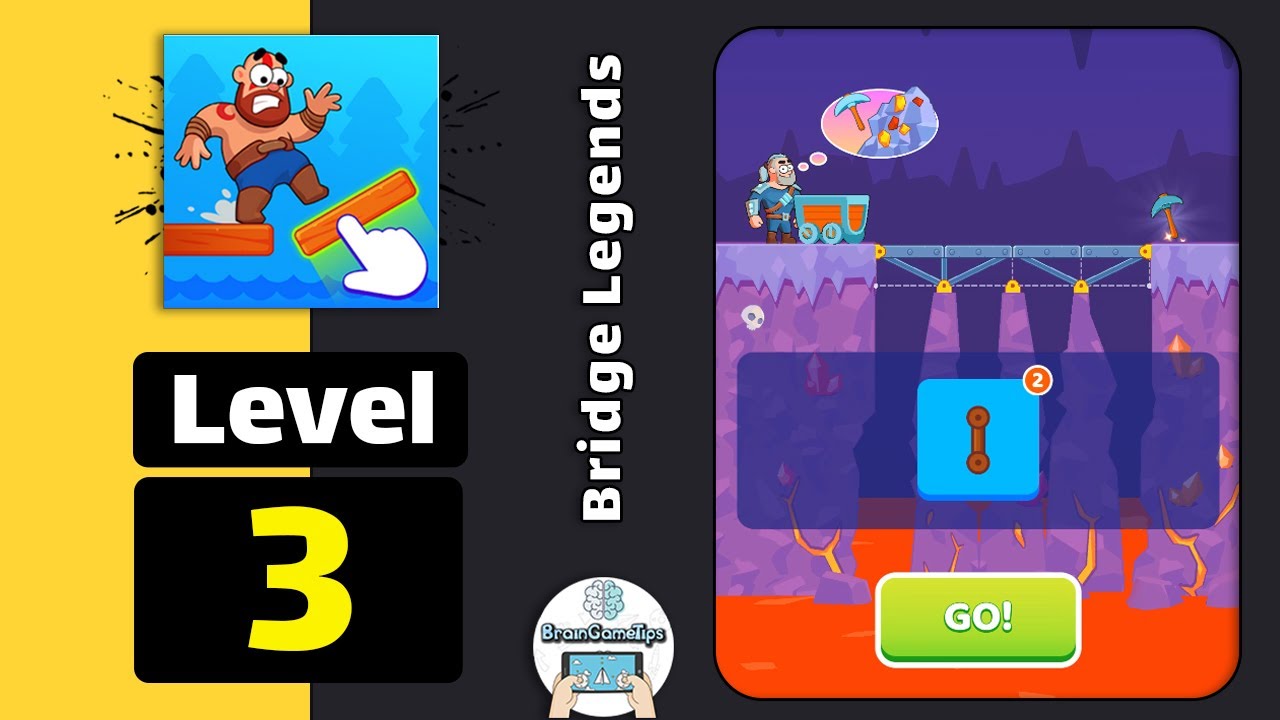 Bridge Legends - Level 3 Walkthrough