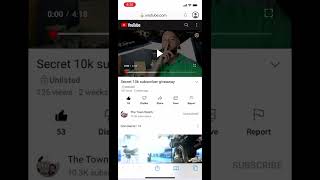 10,000 Subscriber Secret Giveaway WINNER CHOSEN! | #shorts