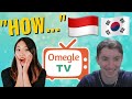 I Spoke BAHASA INDONESIA and Other Languages on Omegle