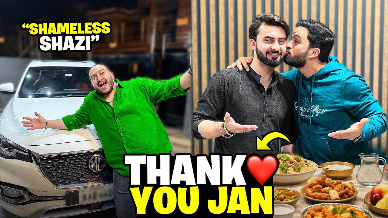 Haider arranged Grand Sehri again for me😍Shazi’s Surprise gone wrong😡