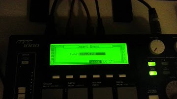 MPC 1000 How to program change pt 2