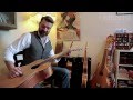 Martin Harley: how to convert an acoustic guitar for lap steel or slide