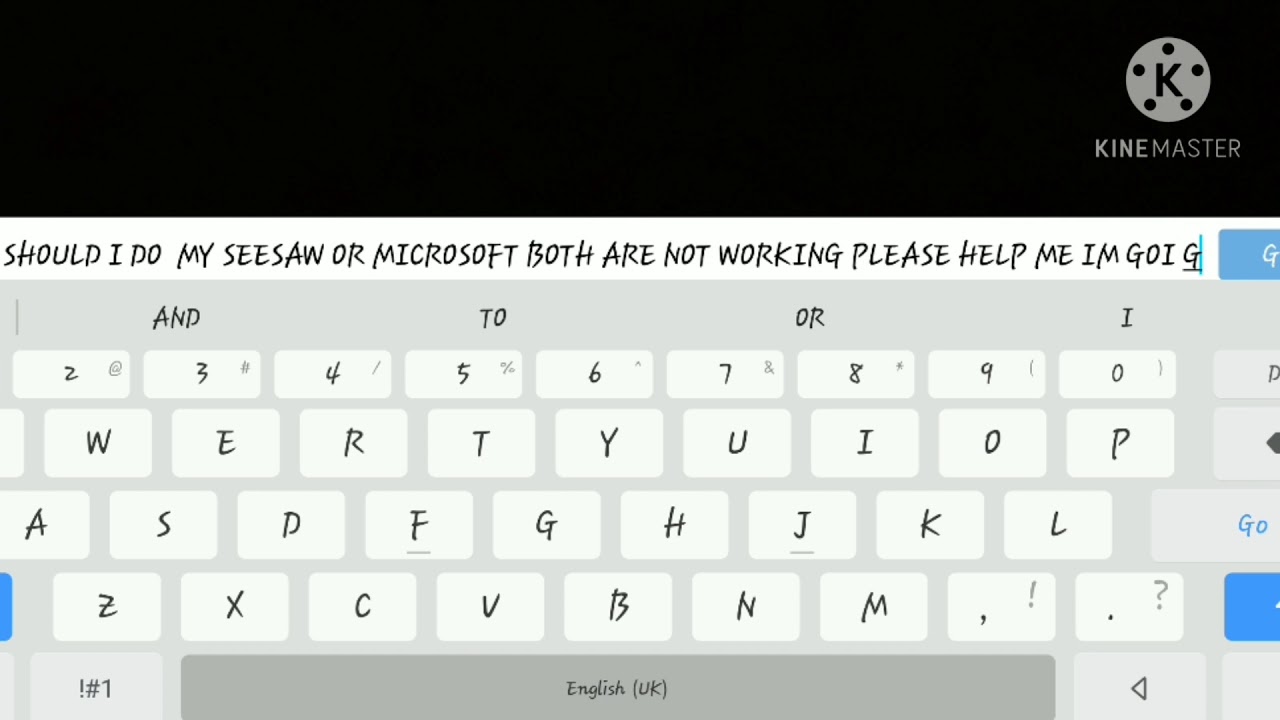 help me MICROSOFT or SEESAW are not letting me sign in YouTube