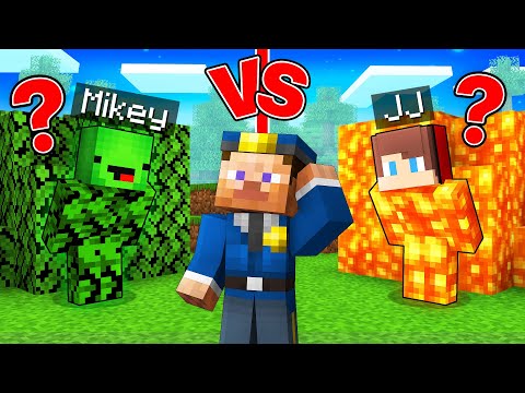 JJ and Mikey Play SECRET Hide and Seek Battle in Minecraft - Maizen
