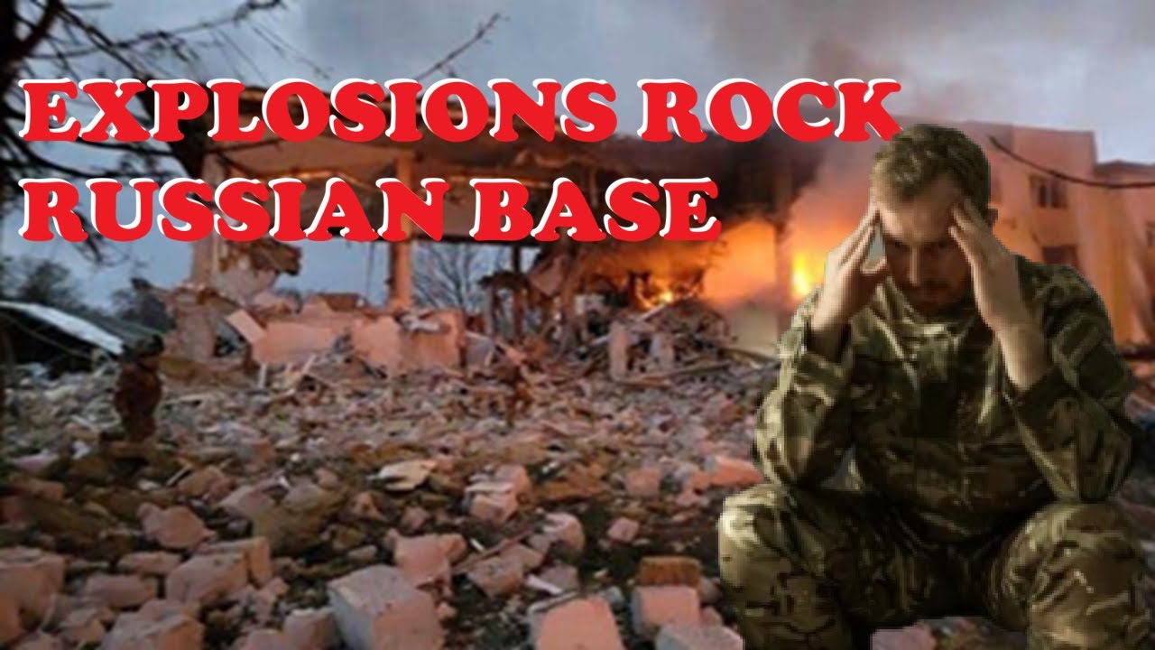 MASSIVE FIRE AT RUSSIAN MILITARY BASE AFTER UKRAINIAN DRONE STRIKE || 2025