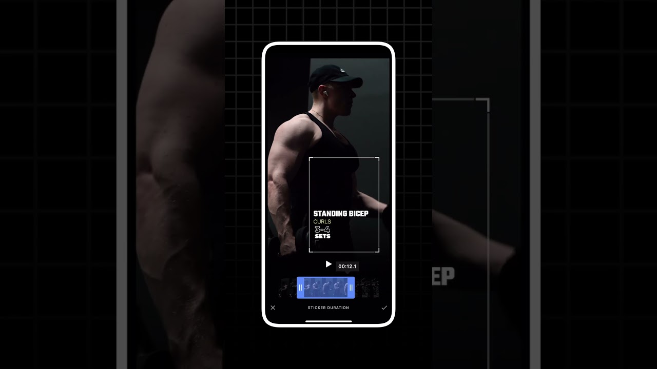 The easiest way to make your gym content stand out⚡️ 