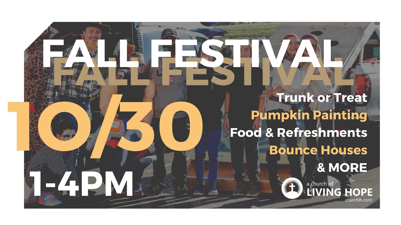 Fall Festival 2021 Announcement YouTube