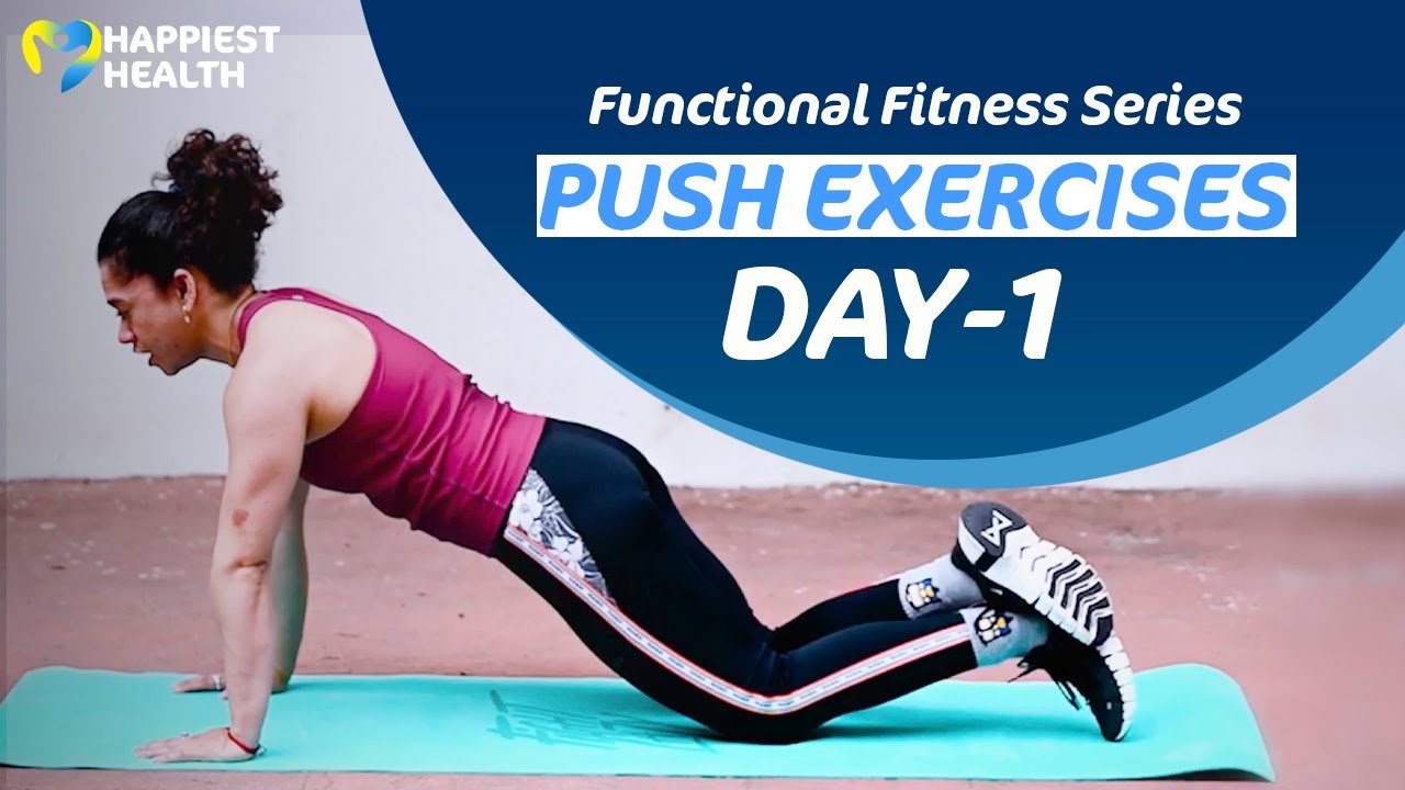 Функциональная тренировка. День 1: тренировка на отжимания (грудь, плечи и трицепсы)