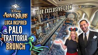 ADVENTURE Palo Trattoria Brunch | Disney Cruise Line | Elevated Dining Reservations | Pixar Luca VIP