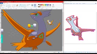 Rr A Legend Appears Shiny Latias Speedpaint