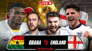 ENGLAND VS GHANA WORLD CUP WATCHALONG!