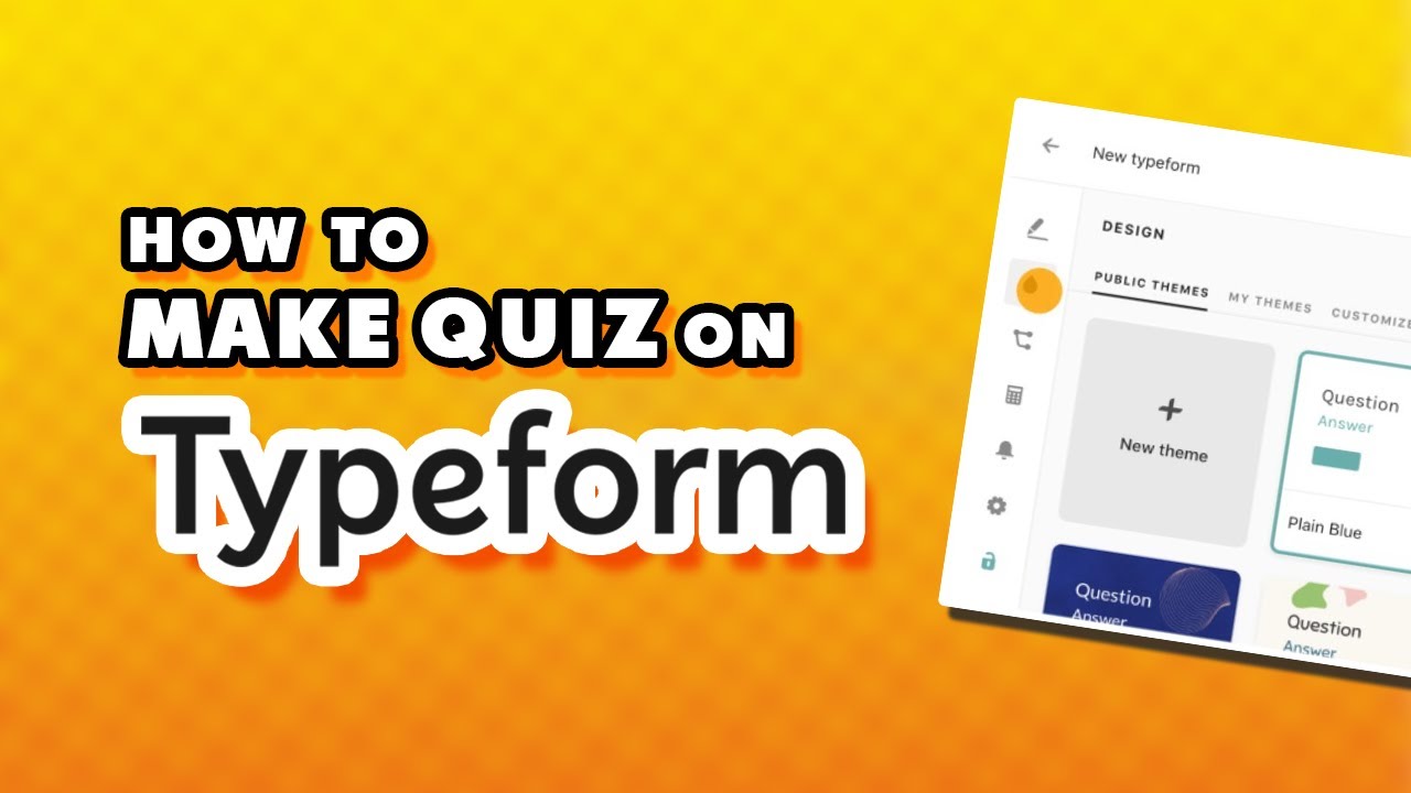 How to Create a Quiz in Typeform (Quick & Easy) - YouTube