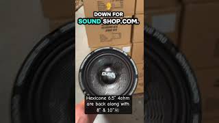 Down4sound Hexicones are back 🔊😵‍💫🤯 #down4sound #caraudio #hexicone
