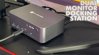 Av Access Docking Station Dual Monitor Kvm Switch