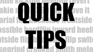 Quick Tips Ep. 3: Frontside & Backside