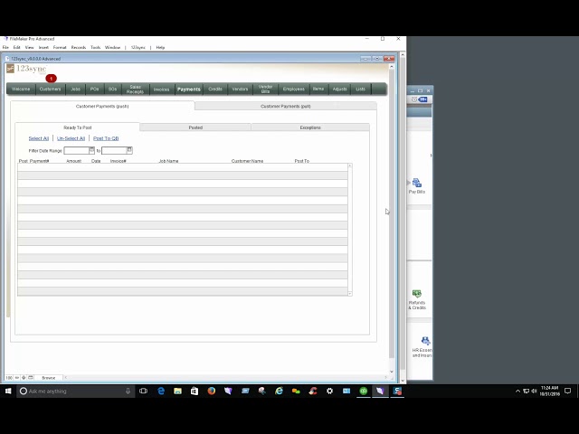 123sync version9 PullCustomerPayments