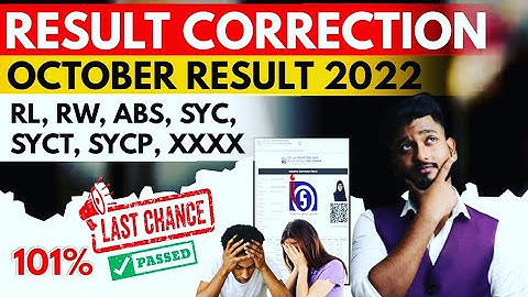 Nios Result October 2022 SYC, SYCT, SYCP, XXXX, RW, RL ABS, Guaranteed pass in On Demand Exam 2023