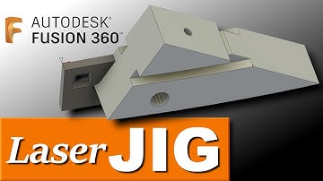Laser Cut CNC Jig in Fusion 360! FF123