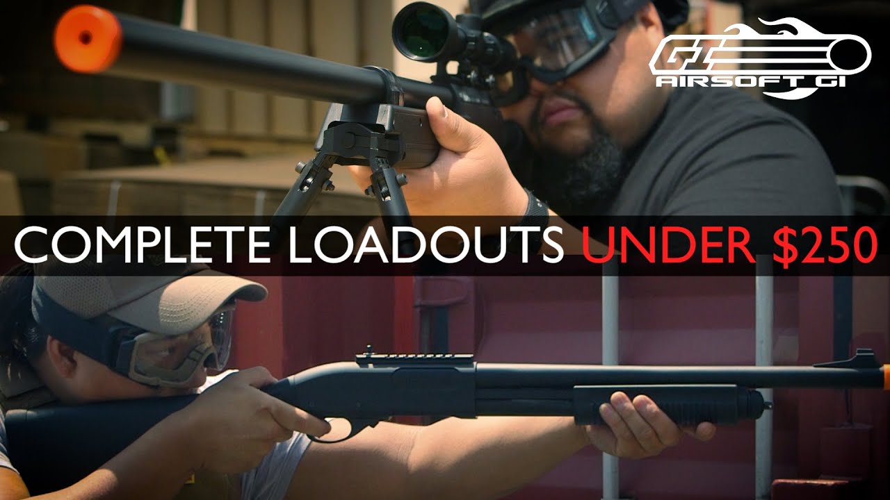 SHOTGUN AND SNIPER LOADOUT - Budget Loadout Ep. 2 | Airsoft GI