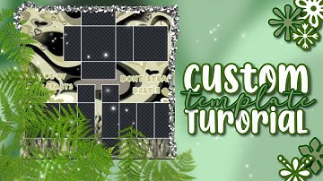 Custom Template tutorial on Pixlr E | Roblox designer guide | Toxic Taste