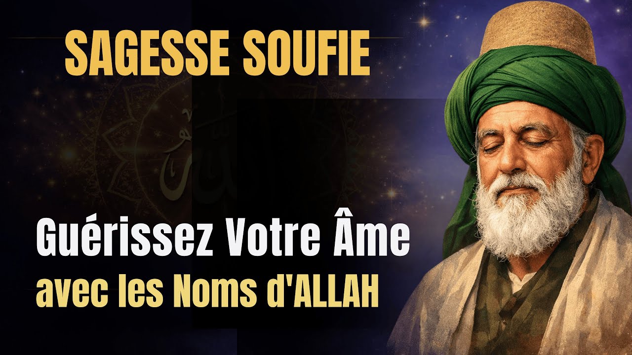 SAGESSE SOUFIE PERDUE : COMMENT GUÉRIR VOTRE ÂME EN UTILISANT LES NOMS D’ALLAH