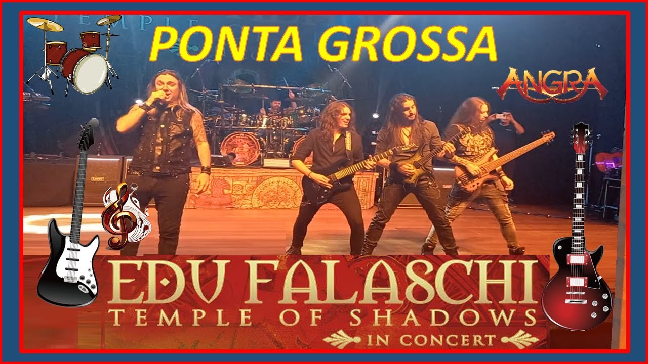 🎤 Edu Falaschi – Show Completo ao Vivo em Ponta Grossa | 20 Anos de Temple of Shadows (2025)