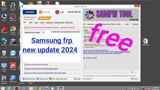 SAMFW Tool 4.9.  2024 #SAMSUNGFRPTOOLFREE #samsungfrpbypass #Samsung frp remove tool