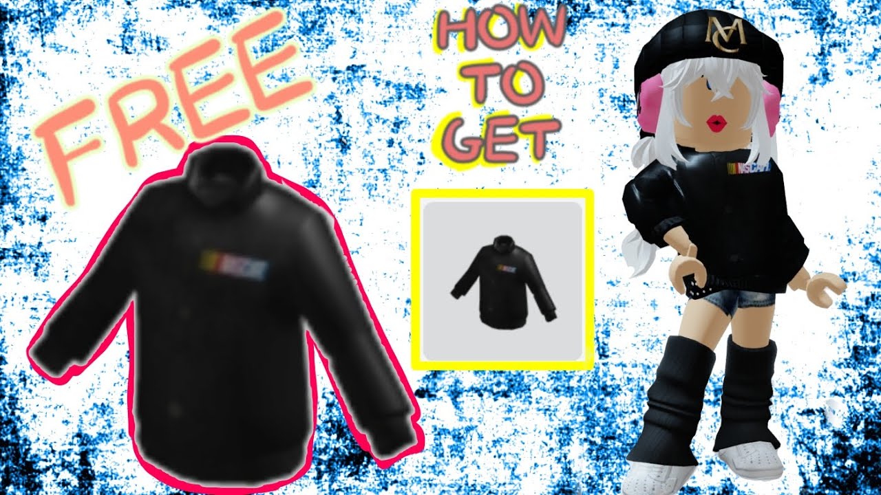 HOW TO GET THE NASCAR 75TH ANNIVERSARY BLACK JACKET ROBLOX FREE ITEM