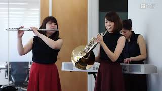 池田クレモナ・モダンタンゴ音楽工房が定期演奏会ＰＲ来社