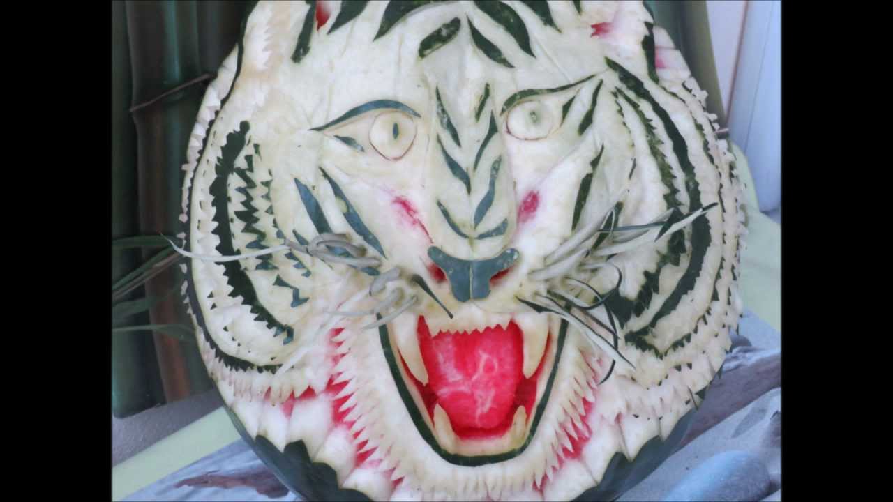 vegetables carving,intagli frutta e verdura by Chef Claudio Crotti, video 27