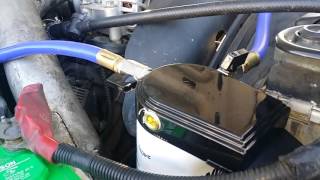 2005 ford f350 6.0 powerstroke coolant flush