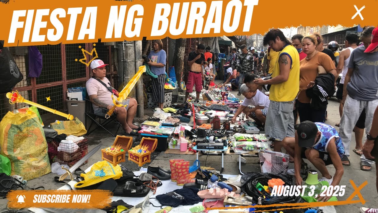 Latagan Buraotan sa Divisoria Carmen Planas Tondo August 3,2025 No.1  Flea Market in the Philippines