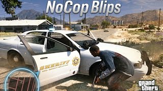 GTA 5 Mod: No Cop Blips Mod | Clean Radar &amp; Immersive Gameplay]