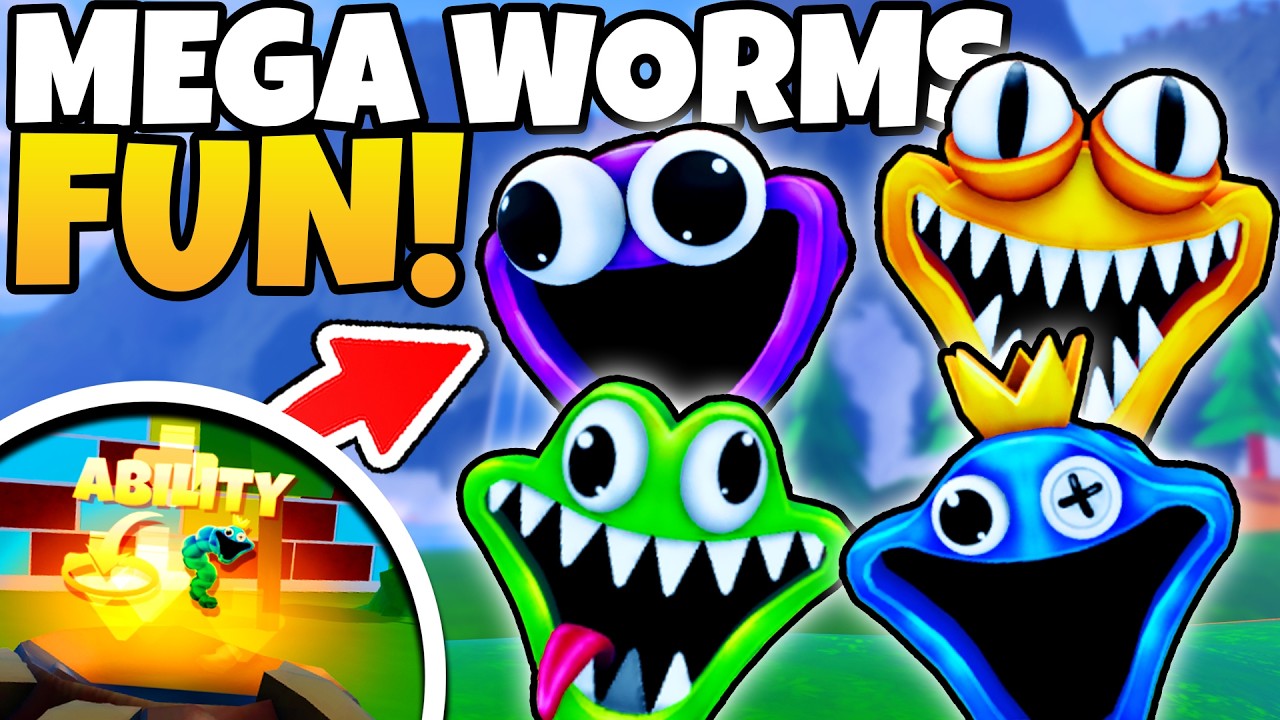 Эти голодные черви — просто безумно весёлые! | Обновление Morph World!