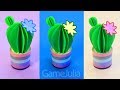 Кактус из бумаги / Восхитительная идея для декора / Paper Cactus