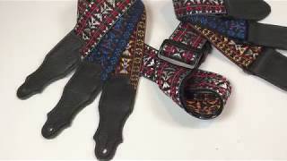 Nylon Folk Weave Guitar Strap By Franklin Strap