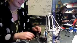 3D Printed Delta Robot Testing