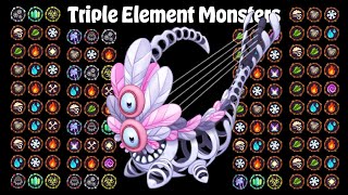 TRIPLE ELEMENT MONSTERS - My Singing Monsters