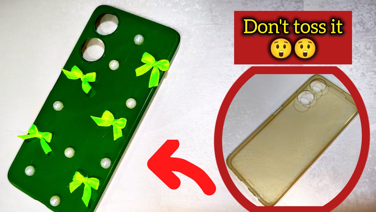 Old Phone Case → Stunning DIY Transformation! 😍✨ (Plus a Cute Surprise 🎀)