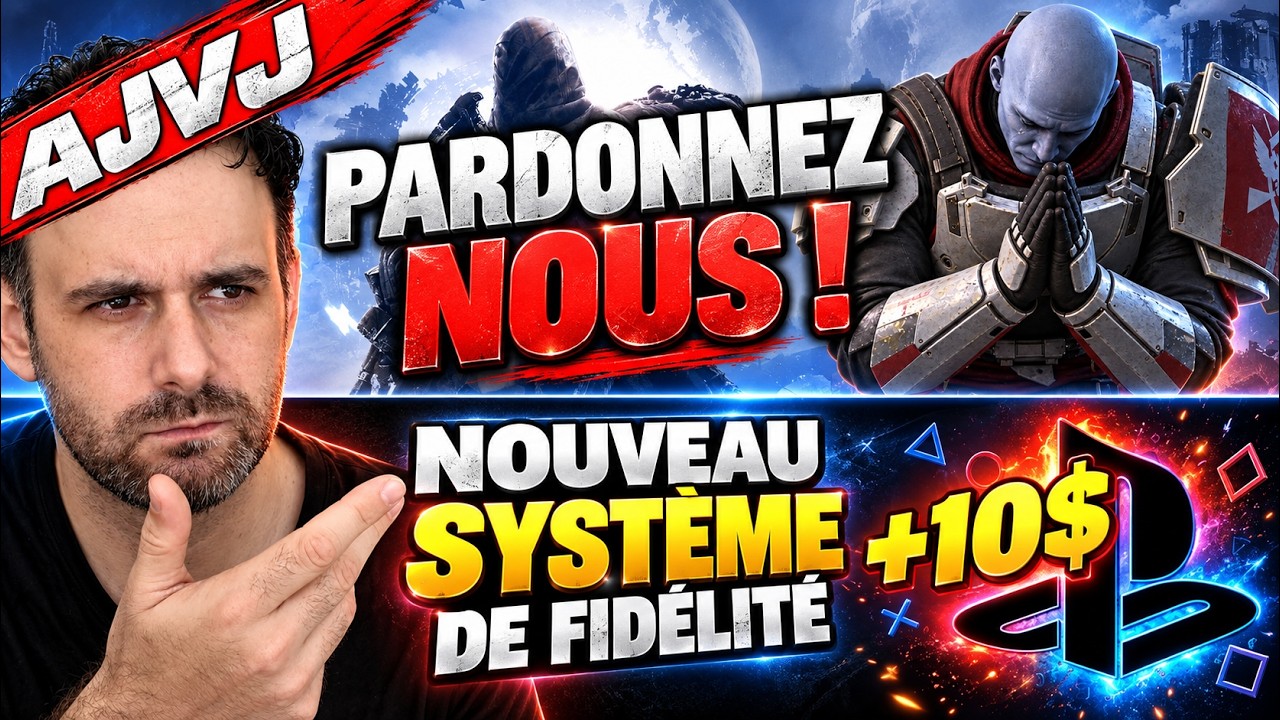 Bungie s'excuse et relance Destiny 2 😅 Payer avec sa manette PS5, Collab DualSense horrible,...