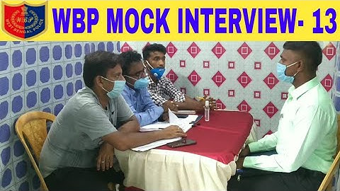 WBP MOCK INTERVIEW --13 #BY COACHING GURUJI ABHIJIT SIR ,BEST MOCK INTERVIEW FOR WEST BENGAL POLICE.