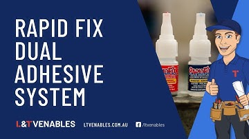 RAPID FIX DUAL ADHESIVE SYSTEM DEMO