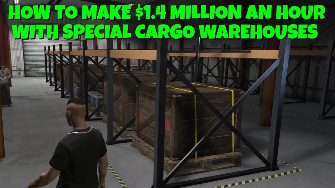 GTA Online How to Make Millions with Double Money on Crates Sales