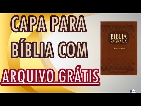 CAPA PARA BÍBLIA COM ARQUIVO GRÁTIS PARA IMPRIMIR