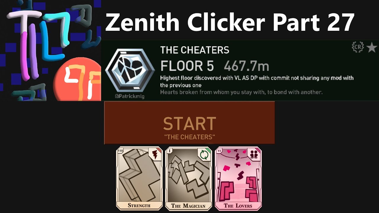THE CHEATERS! - Zenith Clicker Part 27