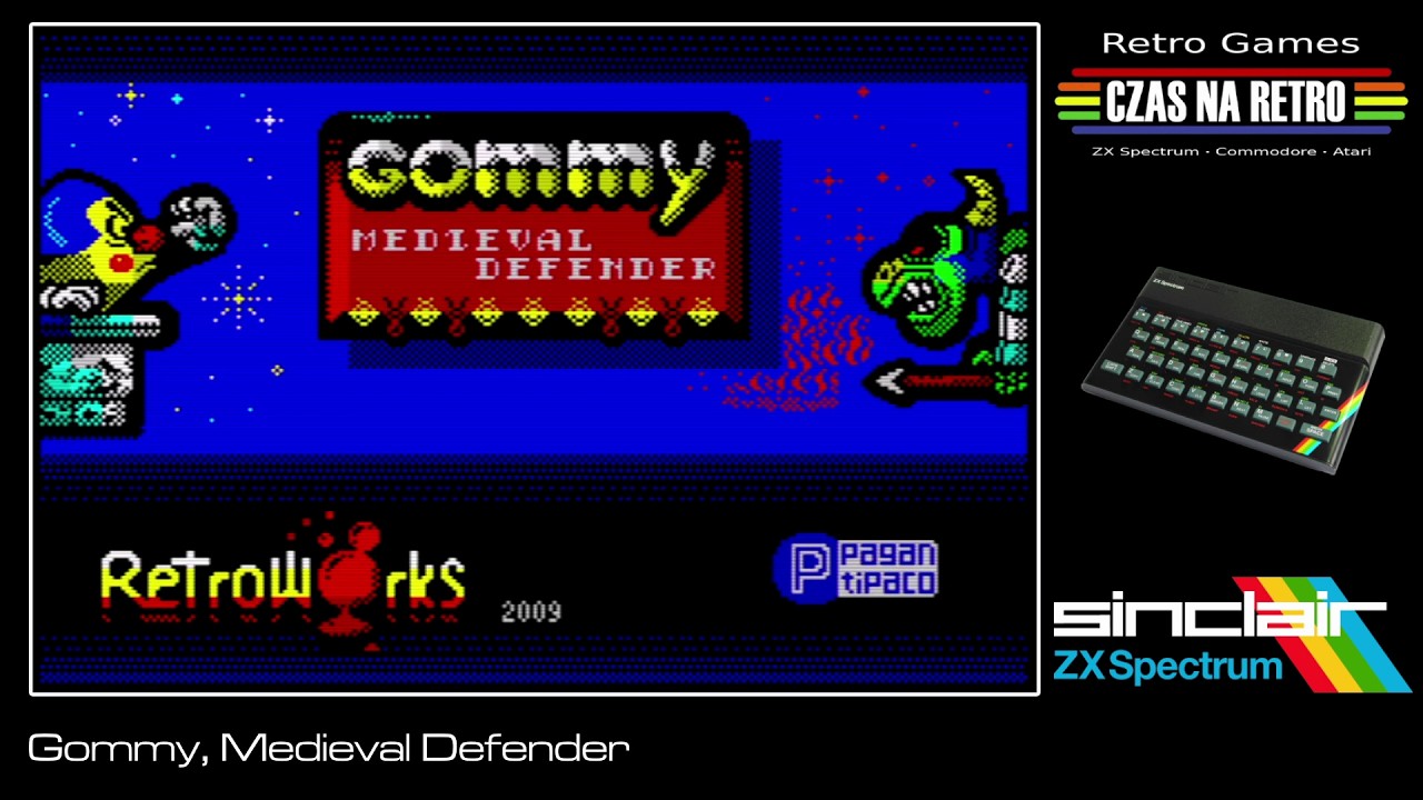 Gommy, Defensor Medieval (2009) - ZX Spectrum - YouTube